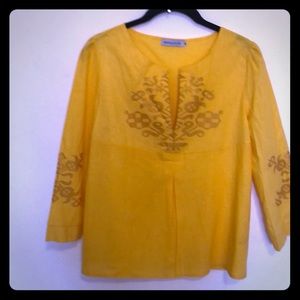 Misslook Mustard colored top